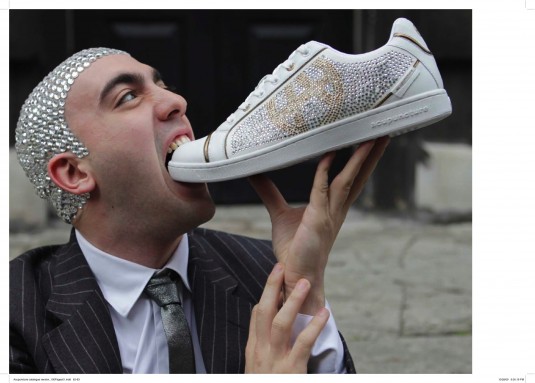 Photo shoot for Acupuncture A/W 2009 debut collection.