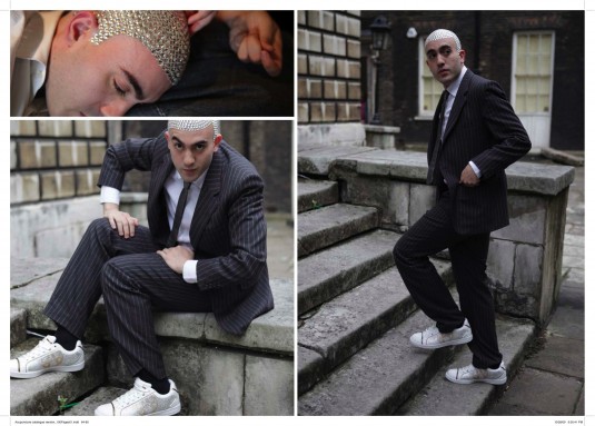 Photo shoot for Acupuncture A/W 2009 debut collection.